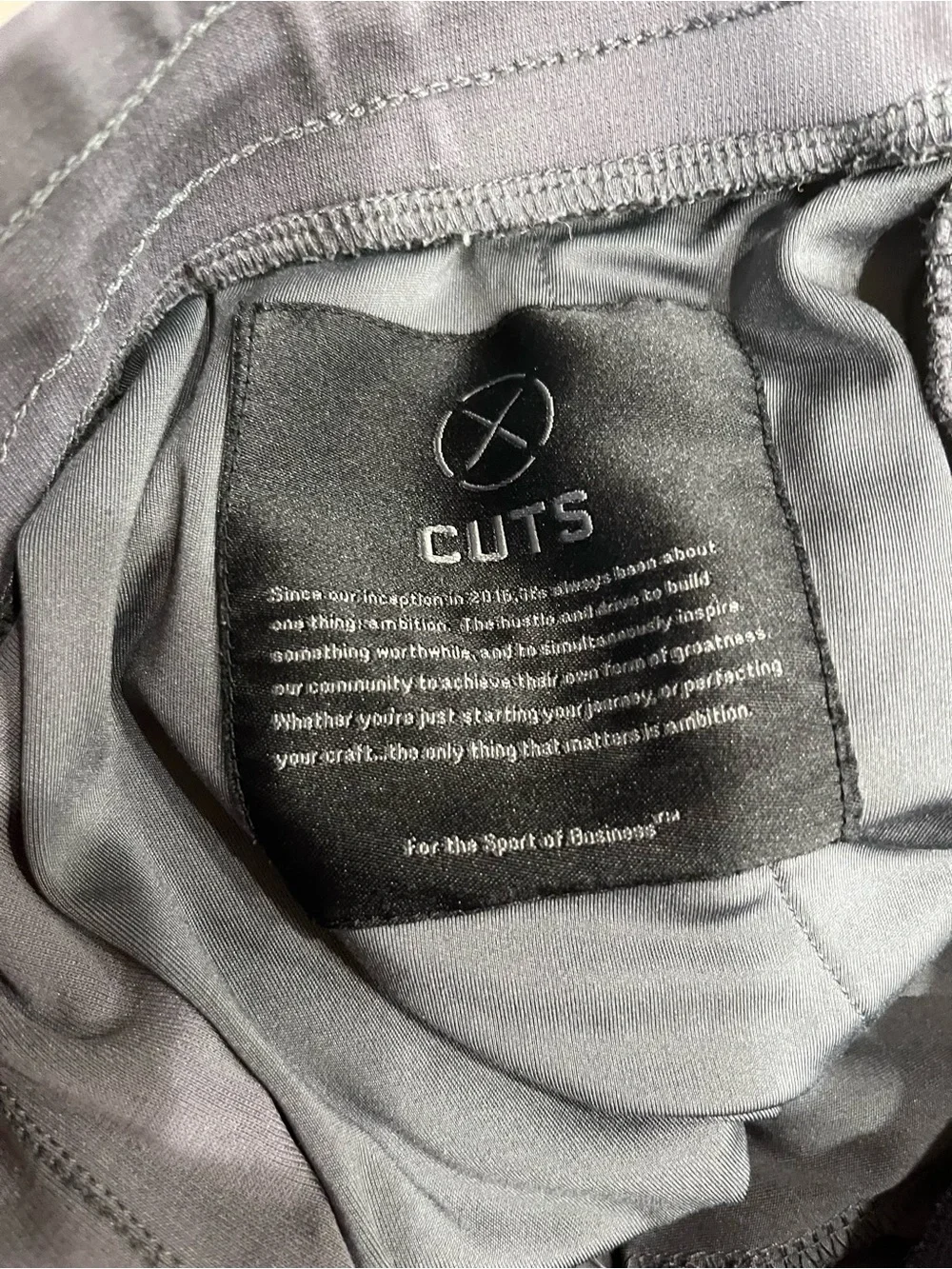 Cuts Clothing Gray Concorde Jogger